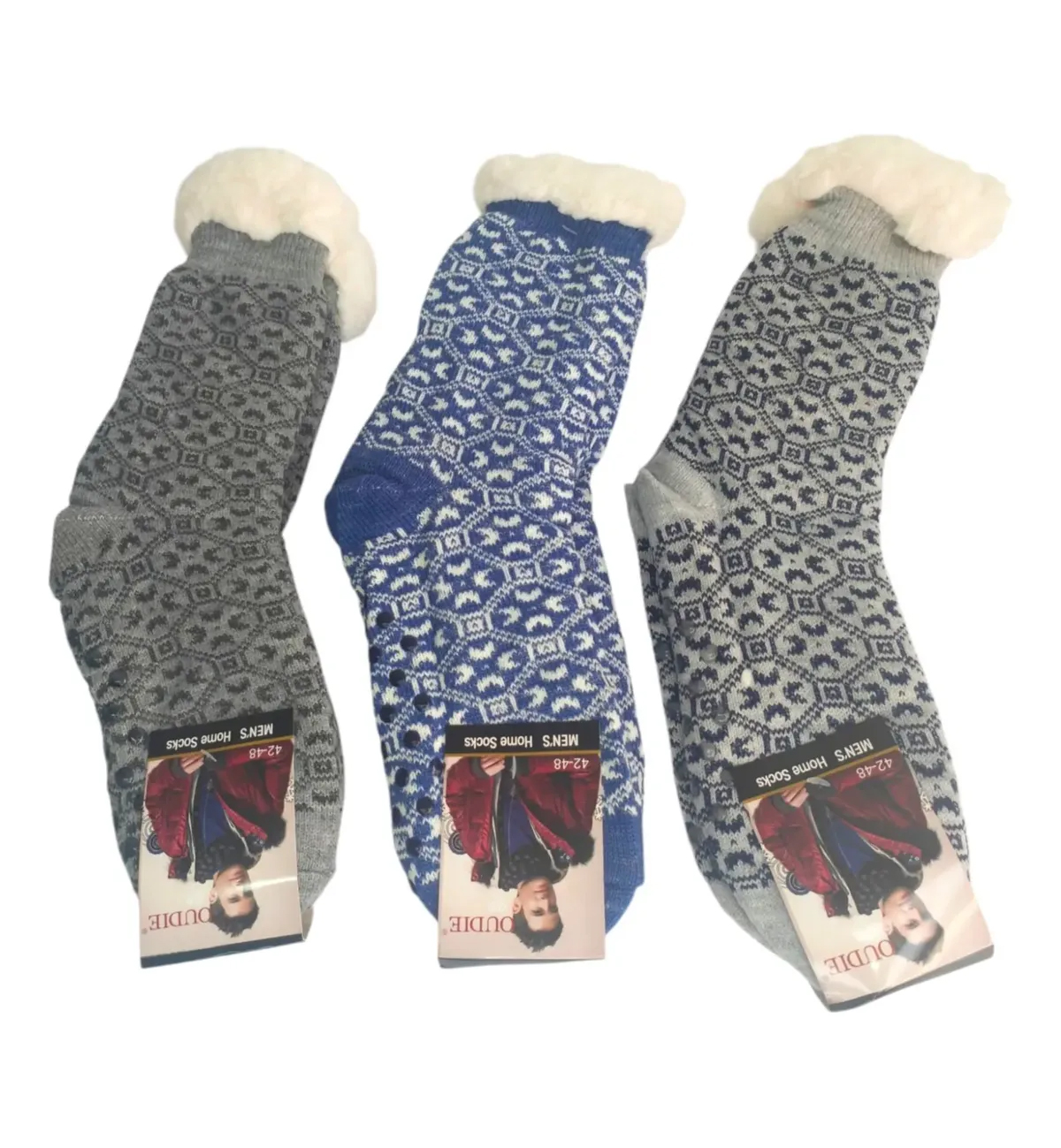 calcetin Pack de 3 Calcetas Chiporro Hombre Antideslizante - Imagen 1