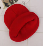 Gorro Beanie Lana Color Liso Adulto - Imagen 4